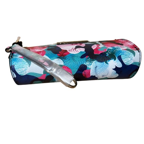 Samantha Brown To-Go Glasses Case Holder Orchid Camo Attach Caliper NWT - Picture 8 of 11